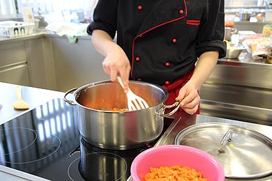 Kochen im Fachbereich Hauswirtschaft