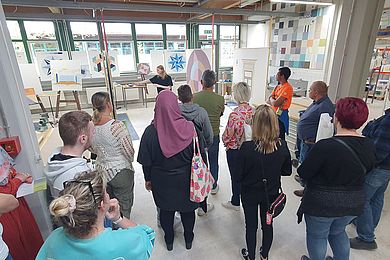 Führung durch das BBW Leipzig und die Berufsbildende Schule