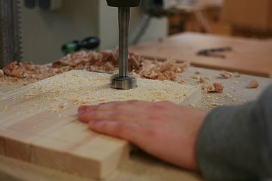 Arbeiten im Fachbereich Holz